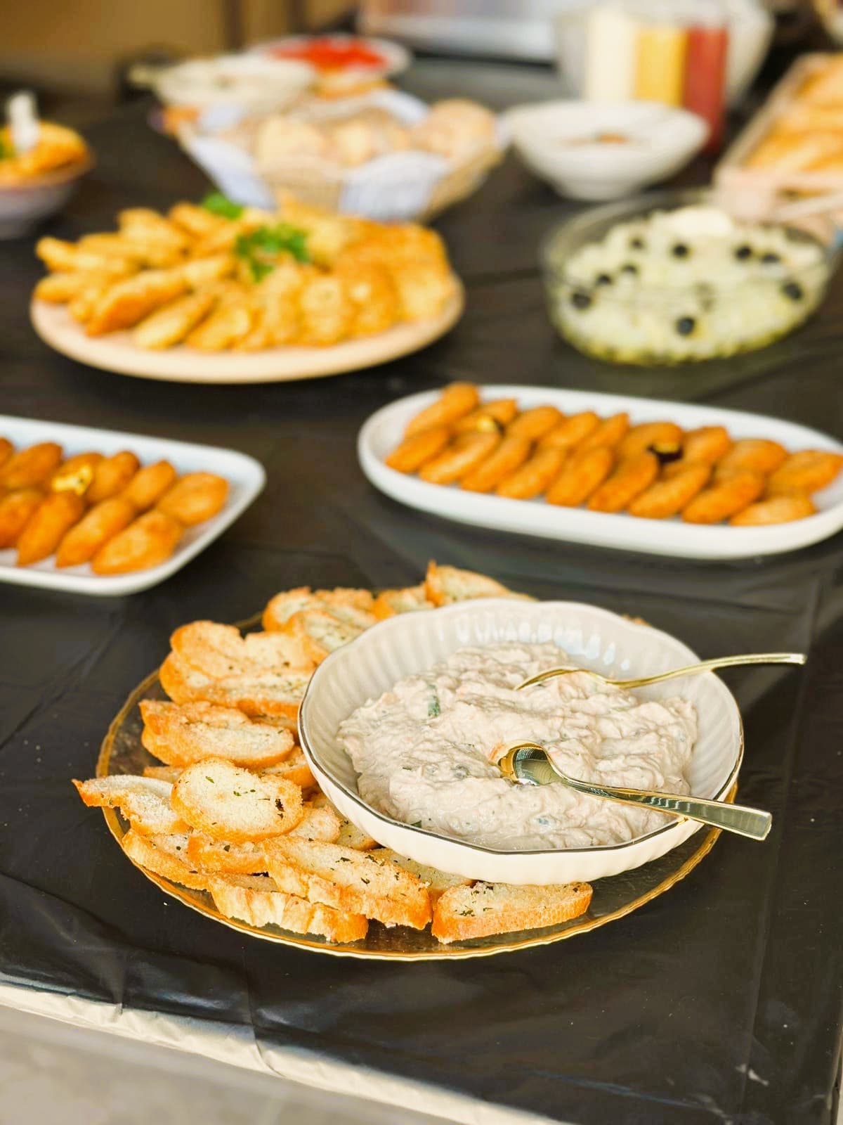 Canapés com Patê