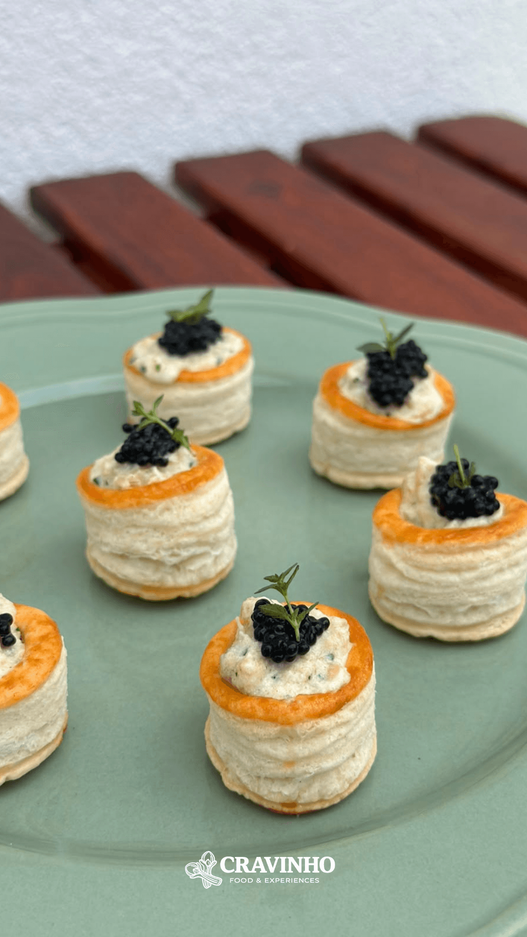 Vol-au-vent de Bacalhau